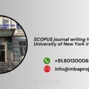 SCOPUS journal writing help in University of New York in Prague
