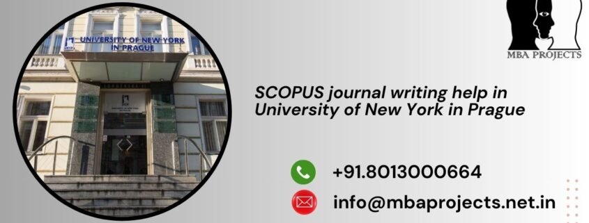 SCOPUS journal writing help in University of New York in Prague