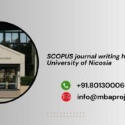 SCOPUS journal writing help in University of Nicosia