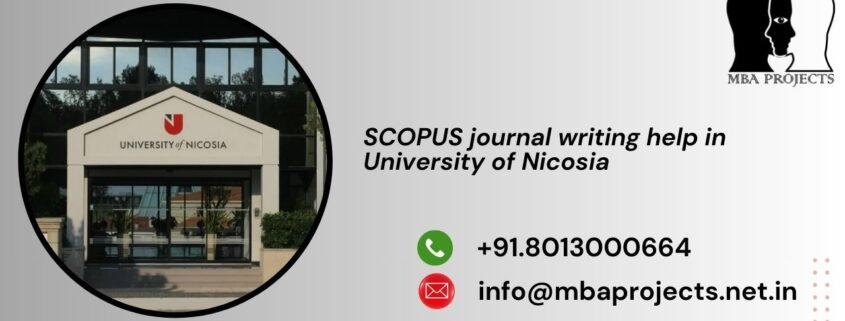 SCOPUS journal writing help in University of Nicosia