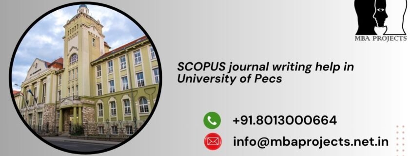 SCOPUS journal writing help in University of Pecs
