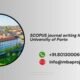 SCOPUS journal writing help in University of Porto