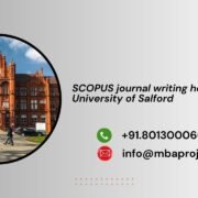 SCOPUS journal writing help in University of Salford