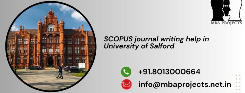 SCOPUS journal writing help in University of Salford
