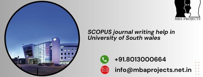 SCOPUS journal writing help in University of South wales