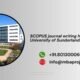 SCOPUS journal writing help in University of Sunderland
