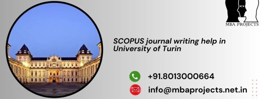 SCOPUS journal writing help in University of Turin