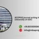 SCOPUS journal writing help in University of UOC