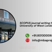 SCOPUS journal writing help in University of West London