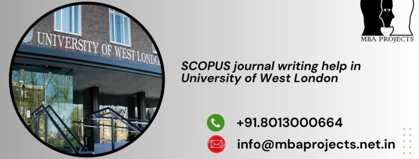 SCOPUS journal writing help in University of West London