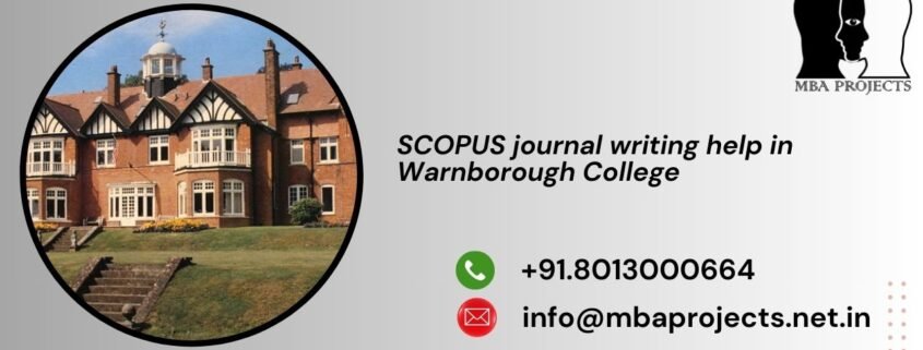 SCOPUS journal writing help in Warnborough College