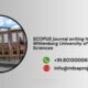 SCOPUS journal writing help in Wittenborg University of Applied Sciences