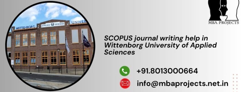 SCOPUS journal writing help in Wittenborg University of Applied Sciences