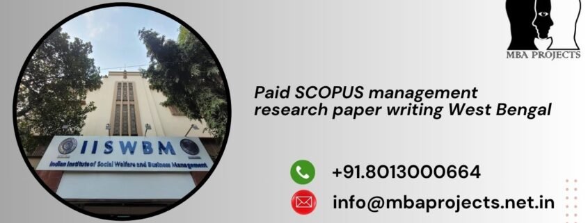 Paid SCOPUS management research paper writing West Bengal