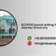 SCOPUS journal writing help in Abertay University
