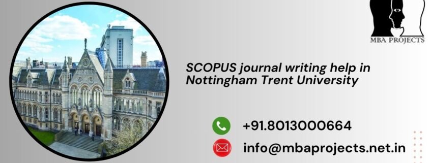 SCOPUS journal writing help in Nottingham Trent University