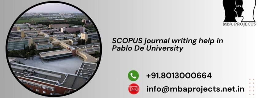 SCOPUS journal writing help in Pablo De University