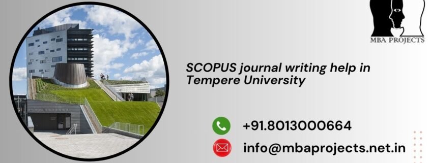 SCOPUS journal writing help in Tempere University