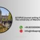 SCOPUS journal writing help in The University of Manchester
