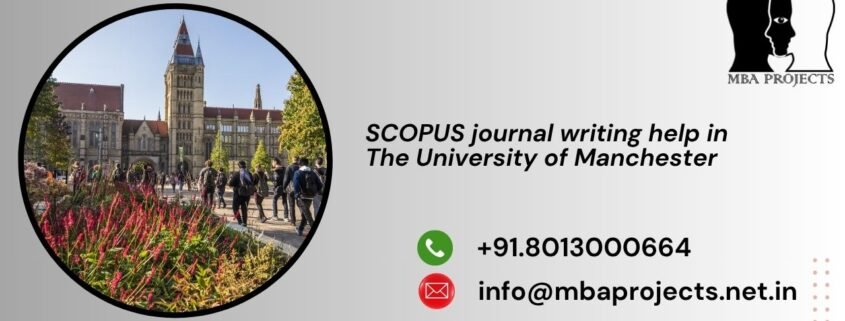 SCOPUS journal writing help in The University of Manchester