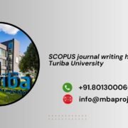 SCOPUS journal writing help in Turiba University