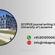 SCOPUS journal writing help in University of Lausanne