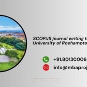 SCOPUS journal writing help in University of Roehampton