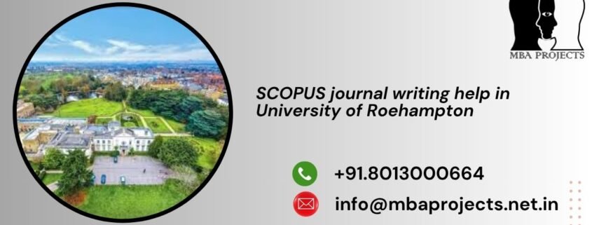 SCOPUS journal writing help in University of Roehampton