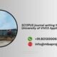 SCOPUS journal writing help in University of VIVES Applied Sciences
