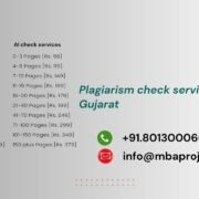 Plagiarism check services in Gujarat