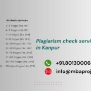 Plagiarism check services in Kanpur