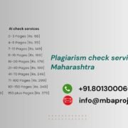 Plagiarism check services in Maharashtra