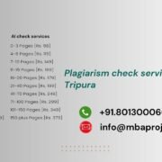 Plagiarism check services in Tripura