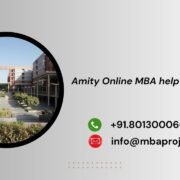 Amity Online MBA help Haryana