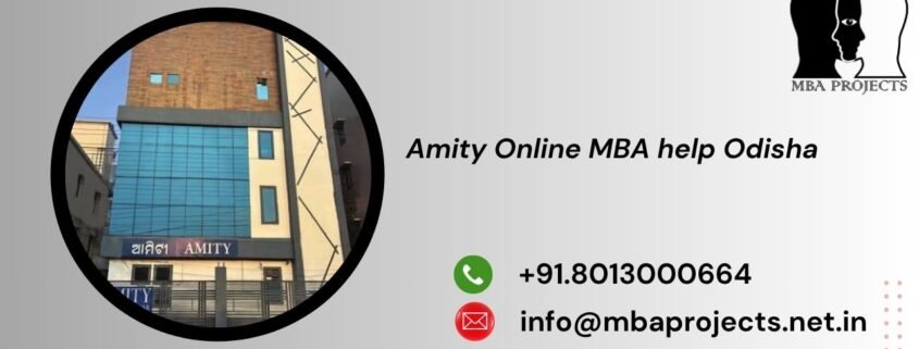 Amity Online MBA help Odisha