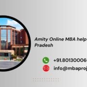 Amity Online MBA help Uttar Pradesh