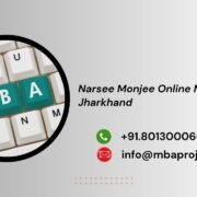 Narsee Monjee Online MBA help Jharkhand