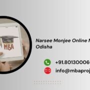 Narsee Monjee Online MBA help Odisha
