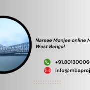 Narsee Monjee online MBA help West Bengal