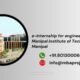 e-internship for engineering students Manipal Institute of Technology (MIT) Manipal
