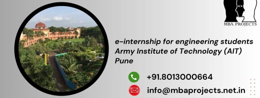 e-internship for engineering students Army Institute of Technology (AIT) Pune