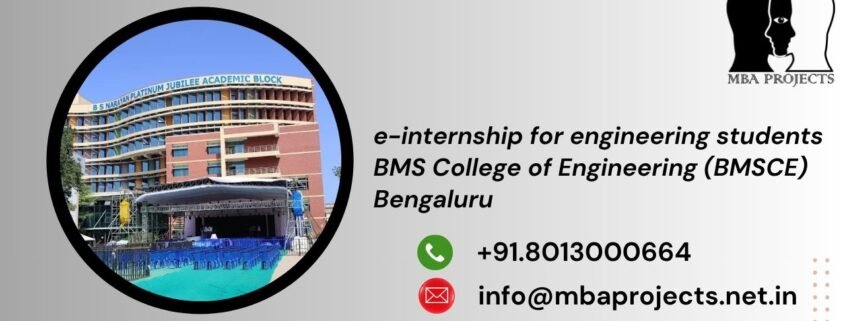 e-internship for engineering students BMS College of Engineering (BMSCE) Bengaluru