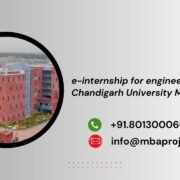 e-internship for engineering students Chandigarh University Mohali
