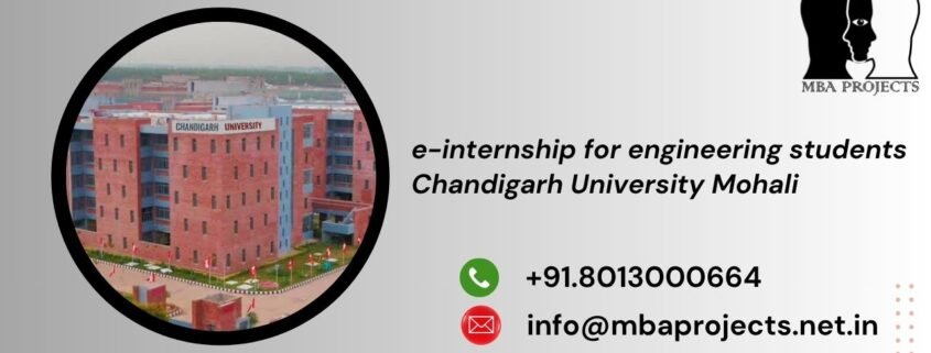 e-internship for engineering students Chandigarh University Mohali