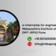 e-internship for engineering students Maharashtra Institute of Technology (MIT-WPU) Pune