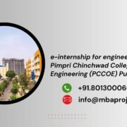 e-internship for engineering students Pimpri Chinchwad College of Engineering (PCCOE) Pune