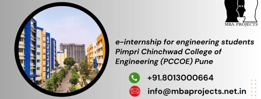 e-internship for engineering students Pimpri Chinchwad College of Engineering (PCCOE) Pune