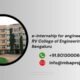 e-internship for engineering students RV College of Engineering (RVCE) Bengaluru