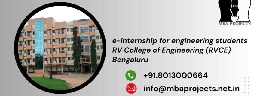 e-internship for engineering students RV College of Engineering (RVCE) Bengaluru