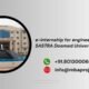 e-internship for engineering students SASTRA Deemed University Thanjavur